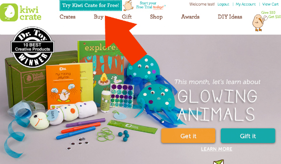 Try Kiwi Crate for Free - Just Oay $3.95 for Shipping
