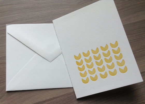 Nicely Noted Review - Letterpress Subscription - September 2013