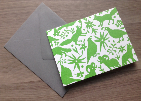 Nicely Noted Review - Letterpress Subscription - September 2013