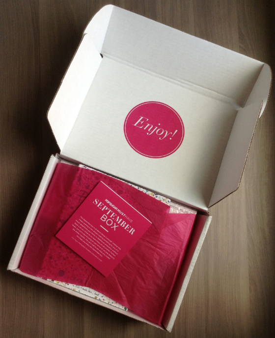 POPSUGAR Must Have Box Review - September 2013