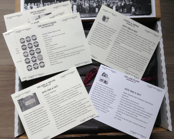 Taste Trunk Review - Gourmet Food Subscription Box - August 2013