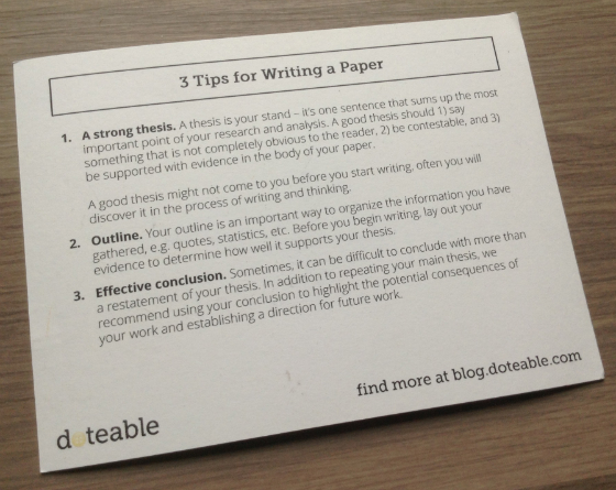 College Student Subscription Boxes - Doteable Review