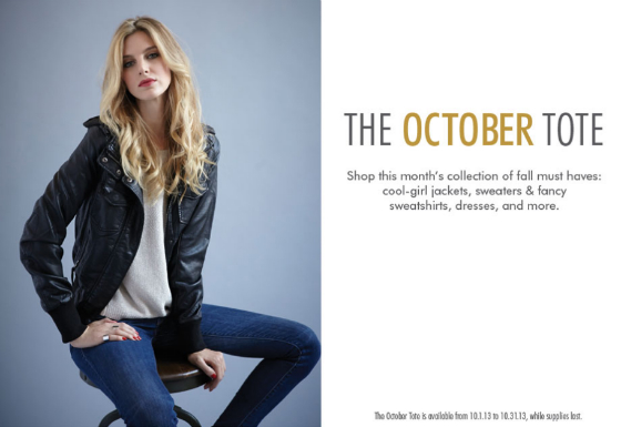 October Golden Tote Selection Time!