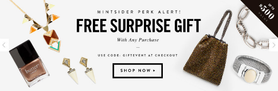 JewelMint Free Gift Coupon Code!
