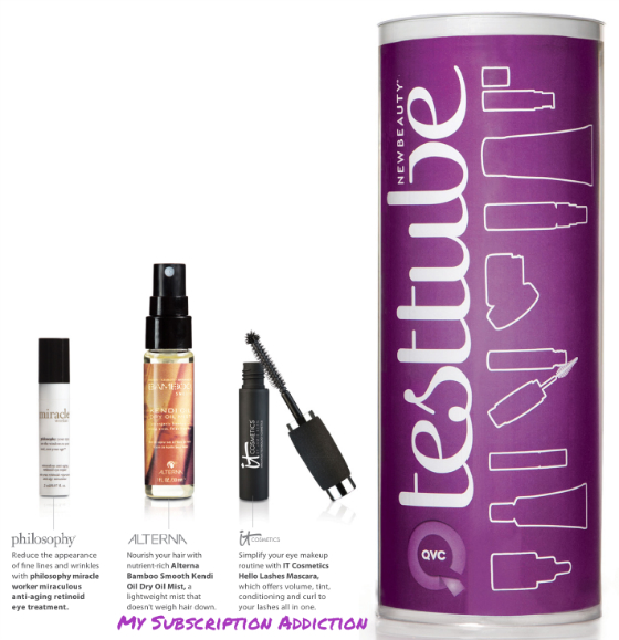 QVC New Beauty Test Tube October 2013 – Revealed!