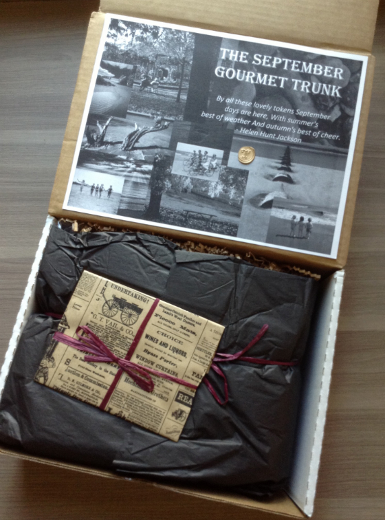 Gourmet Taste Trunk Subscription Box Review - September