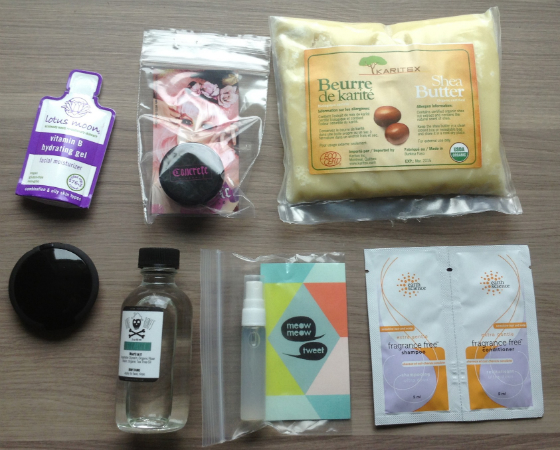 Vegan Cuts Beauty Box Review - October 2013