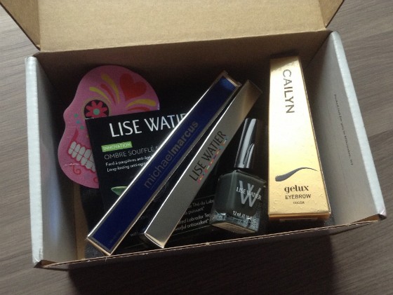 Wantable Makeup Box Review - October 2013