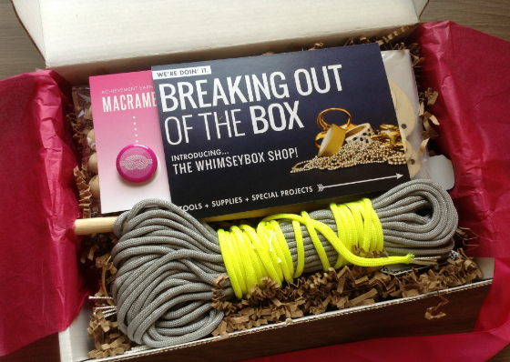 Whimsey Box Subscription Review - September 2013