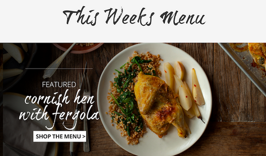 New Plated Menu for 11/11 & 50% Off Coupon!