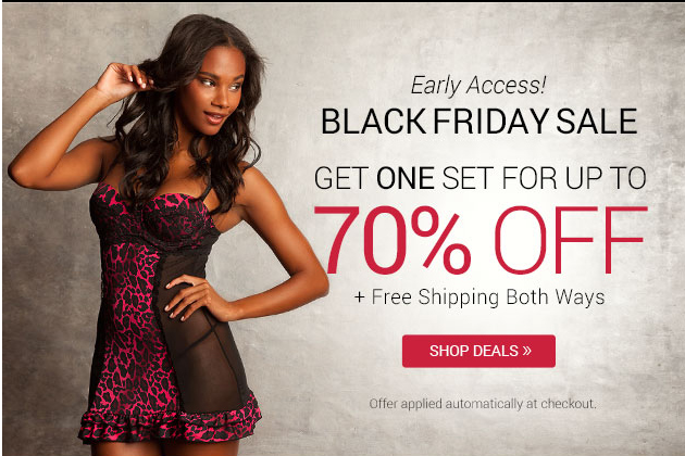 Black Friday Deals: Up to 70% Off at Adore Me!