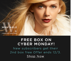 Cyber Monday Deals: Get Your 2nd Wantable Box Free!