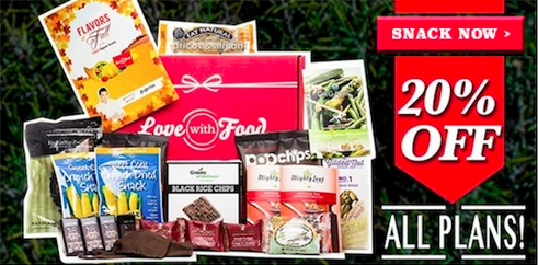 Black Friday Deal - 20% Off Love With Food Subscriptions!