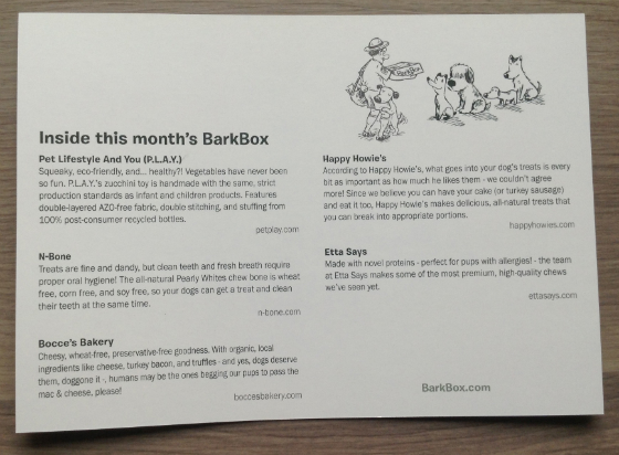 Barkbox Review & $12 Coupon - November 2013