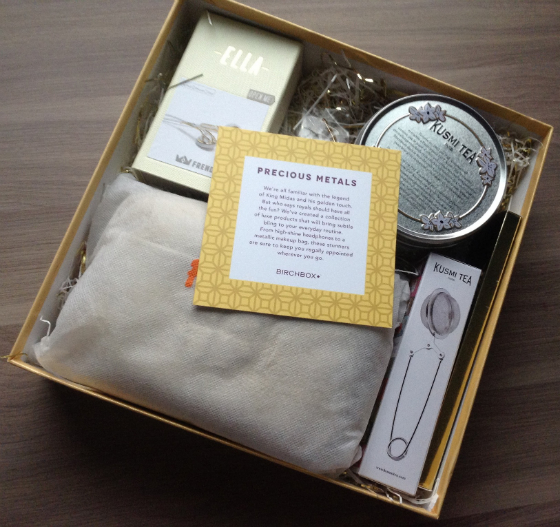 Birchbox Limited Edition Precious Metals Box Review