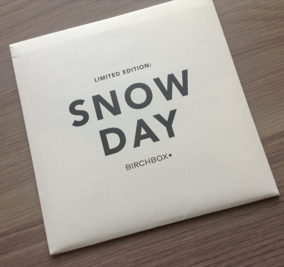 Birchbox Snow Day Limited Edition Box Review