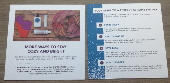 Birchbox Snow Day Limited Edition Box Review