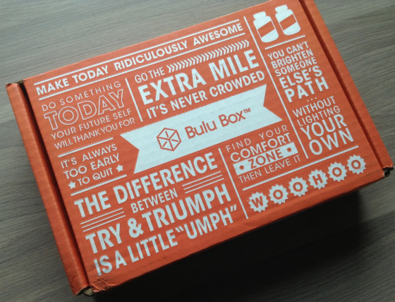 Bulu Box Review & 50% Off Coupon - November 2013