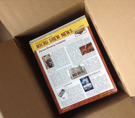 Craft Beer Club Review - November 2013