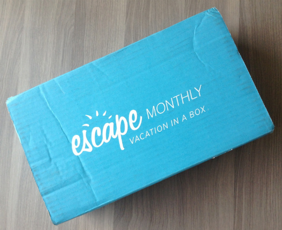 Escape Monthly Subscription Box Review November 2013