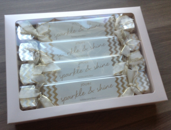 Jouer Sparkle & Shine Holiday Party Favor Review