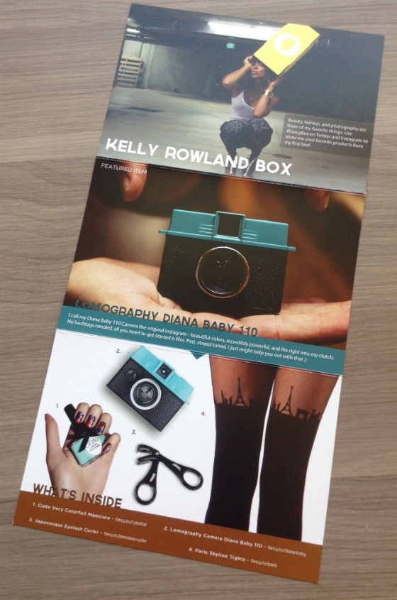 Kelly Rowland Fancy Box Review - November 2013