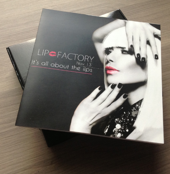 Lip Factory Beauty Box Review - November 2013