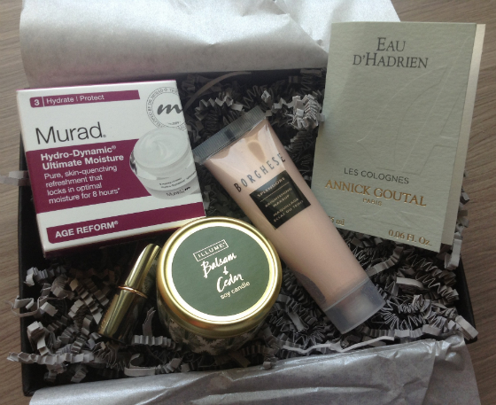 Sample Society Subscription Box Review - November 2013