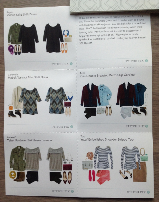 Stitch Fix Review - November 2013