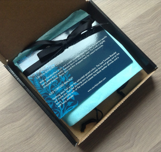 Your Bijoux Box Review - Jewelry Subscription Boxes - Nov 2013