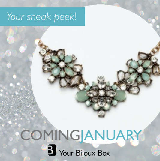 Your Bijoux Box Subscription - January Spoiler! Sneak peek