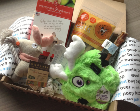 BarkBox Review & Coupon - December 2013 Dog Treats