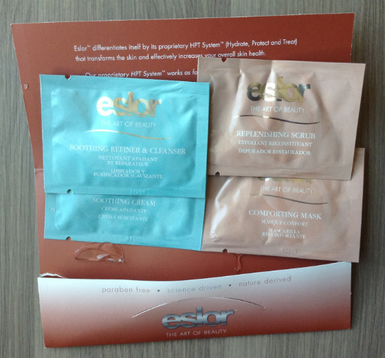 Birchbox Eslor samples