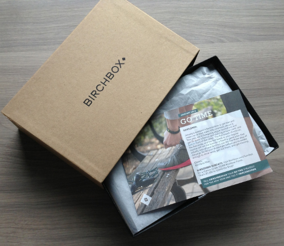  Birchbox Man Review - January 2014 Opening