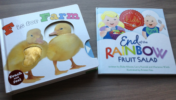 Bluum Box Review - Baby Subscription Box - Dec 2013 Baby Bookes