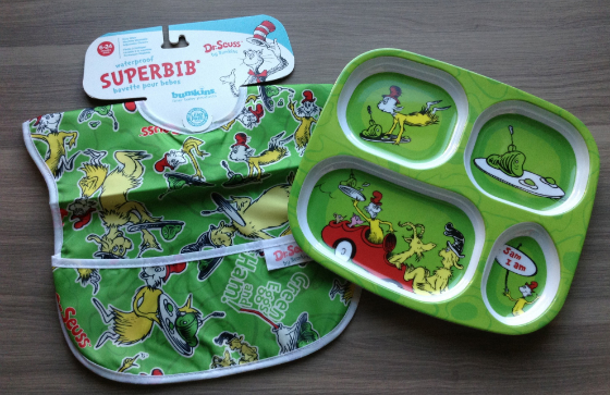Bluum Box Review - Baby Subscription Box - Dec 2013 Plate
