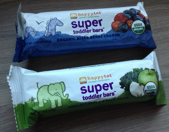 Bluum Box Review - Baby Subscription Box - Dec 2013 bars