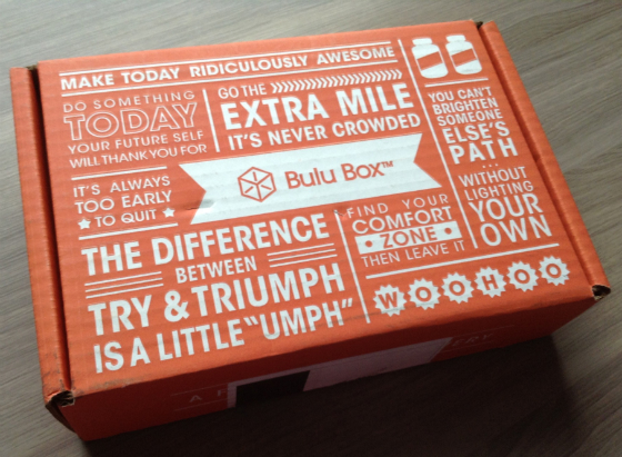 Bulu Box Review & 50% Off Coupon - Dec 2013 Review