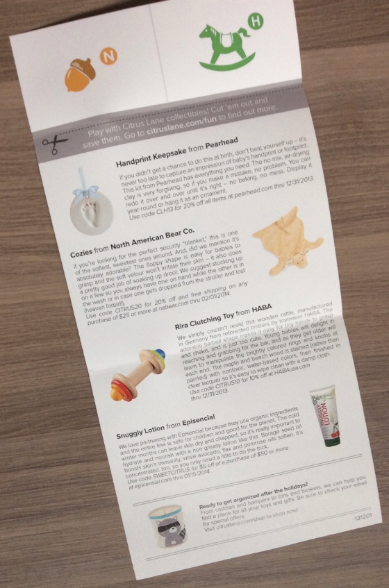 Citrus Lane Review & Coupon - December 2013 Info