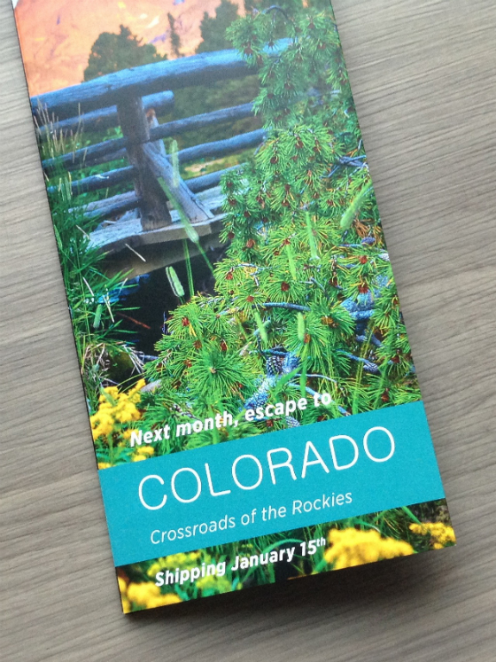 Escape Monthly Subscription Box Review - Dec 2013 Colorado