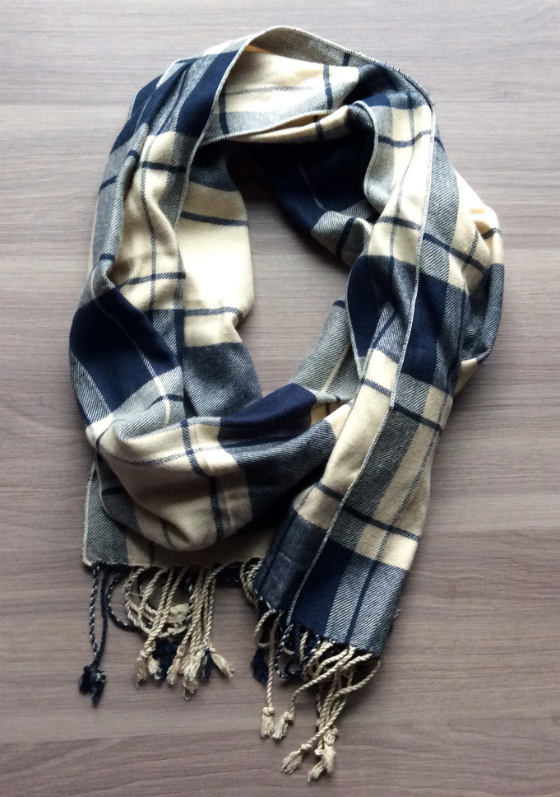 Five Four Club Review - Men's Clothing Subscription - Jan 2014 Scarf