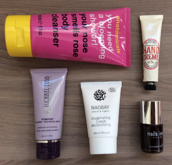 Glossybox Review - December 2013 Beauty Samples