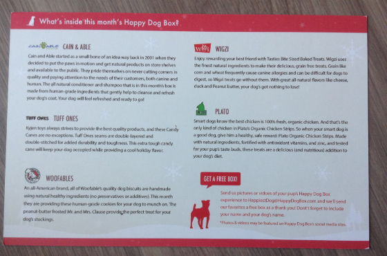 Happy Dog Box Review & 50% Off Coupon 