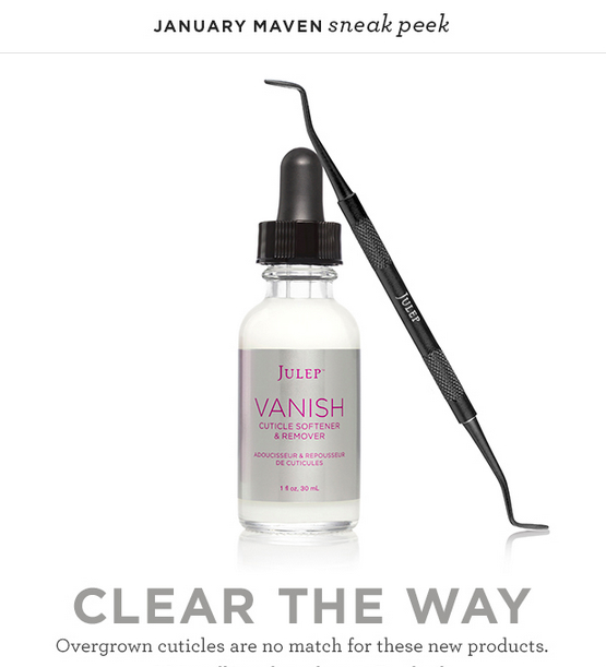 Julep Maven January 2013 Sneak Peek! Cuticle Oil