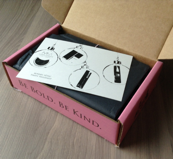 Petit Vour - Vegan Beauty Box Review - Dec 2013 Review