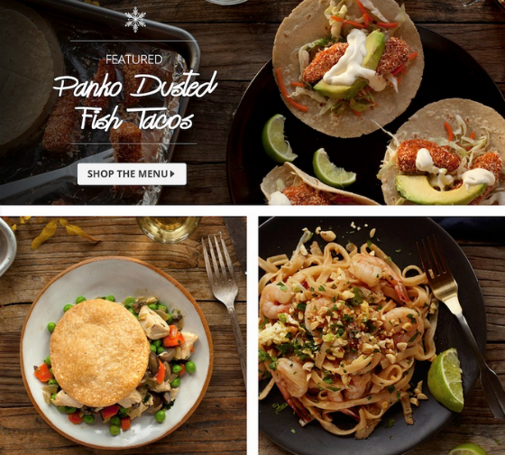 Plated Menu for 12/2 & Cyber Monday Deal!