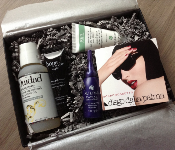 Sample Society Beauty Box Review - December 2013
