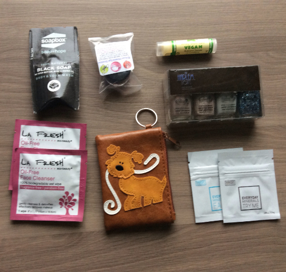 Vegan Cuts Beauty Box Review - December 2013 Makeup
