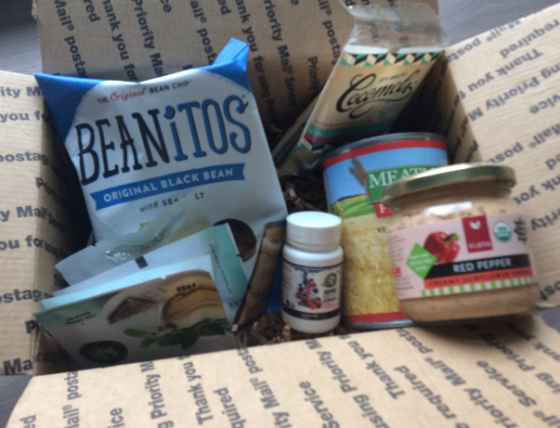 Vegan Cuts Snack Box Review - Dec 2013 Items