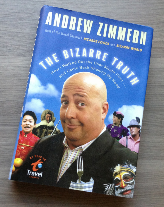 Andrew Zimmern Quarterly Subscription Box Review #ZIM01 Book
